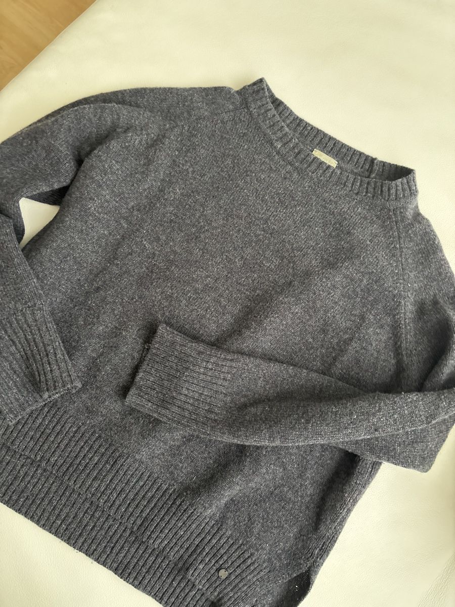 Hessnatur Pullover & Sweatshirts: Hessnatur Pullover Schurwolle anthrazit Grösse S – Gebraucht aus langenthal von rundholz7 3