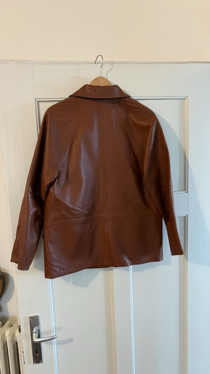 Giacche: Kassl Editions Lederjacke, Cognac braun, XS – Usato da Biel/Bienne venduto da juliebazzini 1