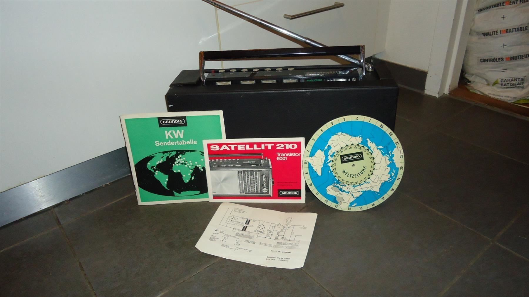 Radio: GRUNDIG SATELLIT TRANSISTOR 6001 RARE ! – Usato da Lausanne venduto da asdyx