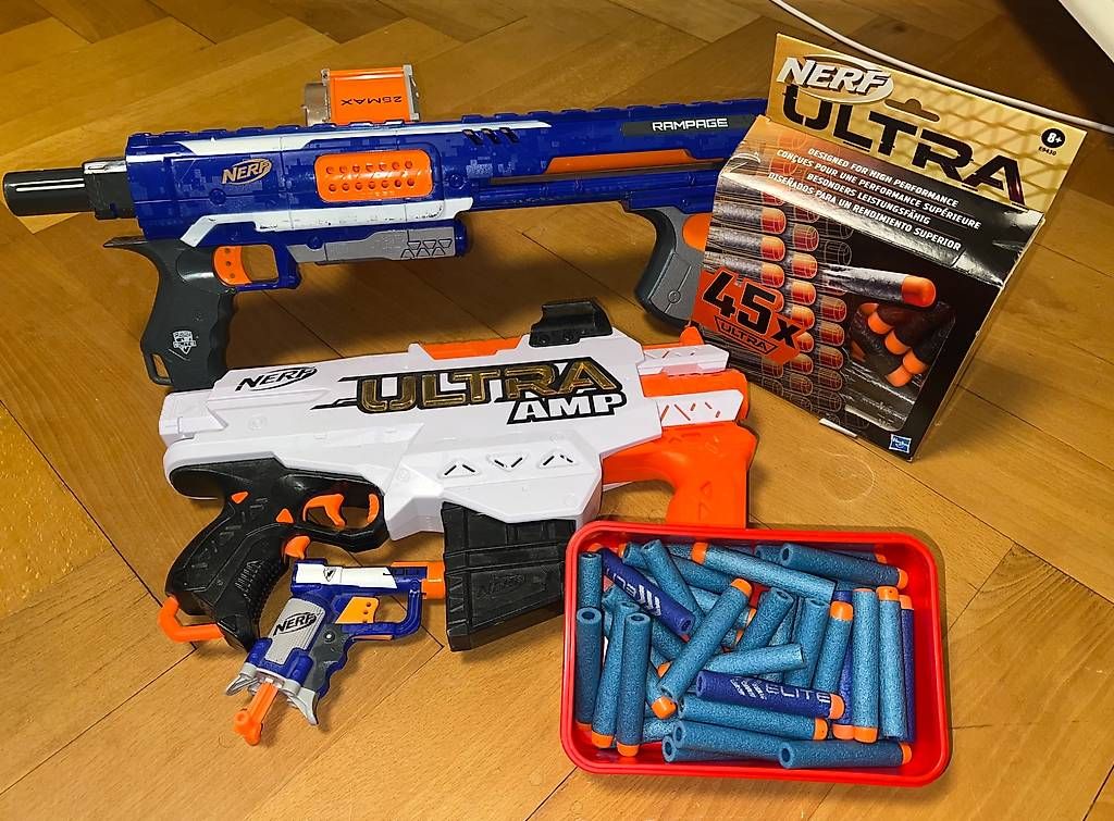 Spielzeuge: Nerf (Gun & Munition) – Neu und originalverpackt aus Kilchberg ZH von bin_sq5j