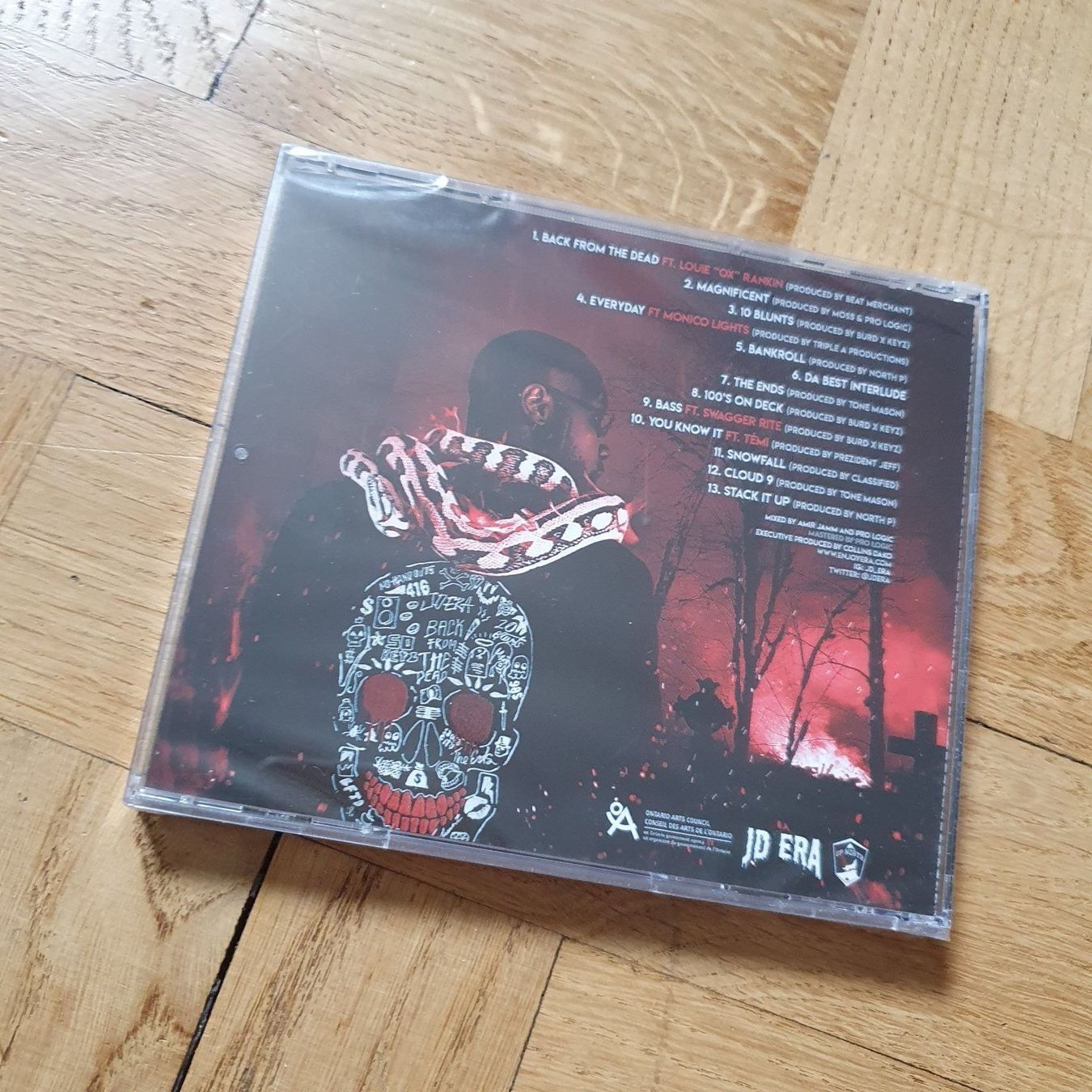 CDs: JD Era- Back from the Dead CD Rap Hip Hop Canada – Neu und originalverpackt aus Zürich von haitimarasa 1