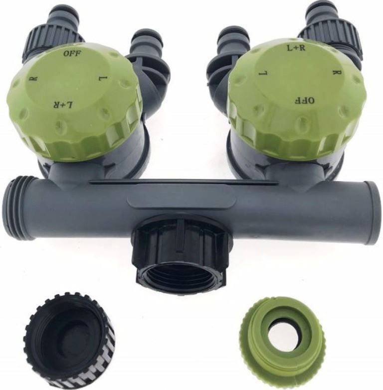 Rubinetteria: WASSERTEILER 5-WEGE Anschluss 1/2 " oder 3/4" – Nuovo e nell'imballaggio originale da St. Gallen venduto da schnaeppchen-preise 1