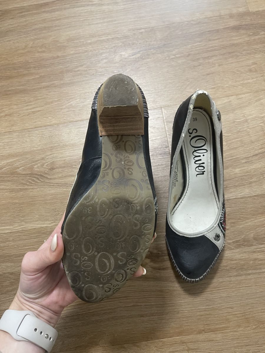 S.Oliver Damenschuhe: S.Oliver Schuhe Gr 39 in Grau – Gebraucht aus Bassersdorf von Sandy456 5