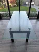 Tisch Le Corbusier Designklassiker Glas schwarz gebraucht