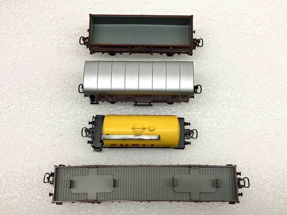 Märklin Modelleisenbahnen: märklin 4515/02 - 4602/05: 4x Güterwagen SBB K3 - Shell... – Gebraucht aus Thun von retoolinoo 4