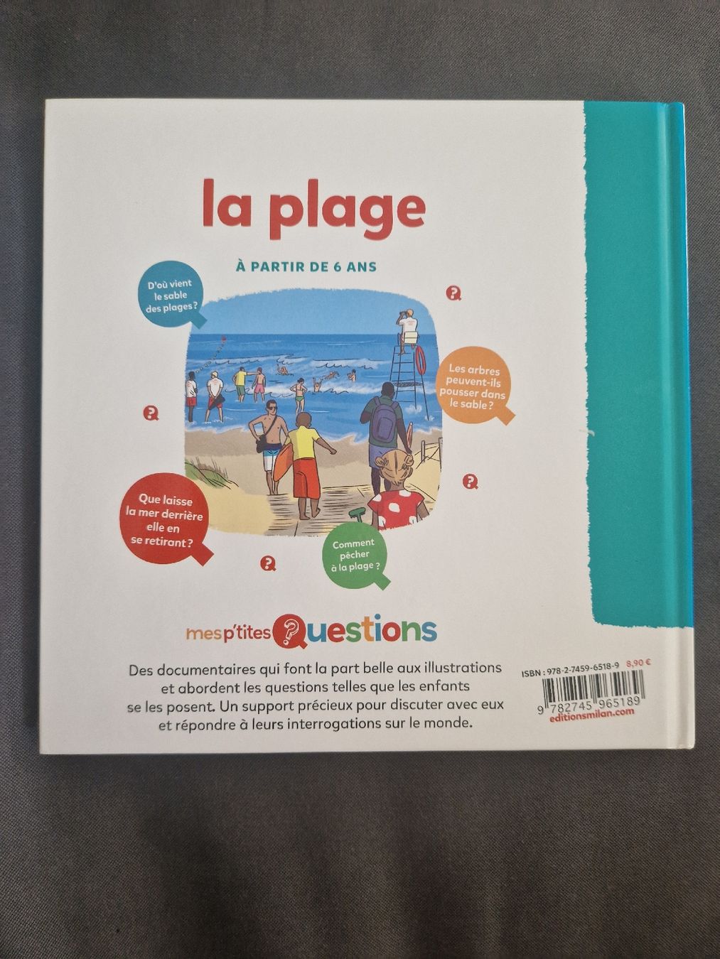 Libri: Mes p'tites questions - la plage – Nuovo (secondo la descrizione) da Villars-sur-Glâne venduto da Agnie80 1