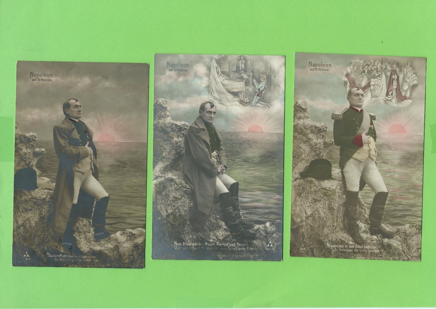 Cartoline postali: Napoleon auf St.Helena, 10AK – Usato da Zürich venduto da t24_de 2