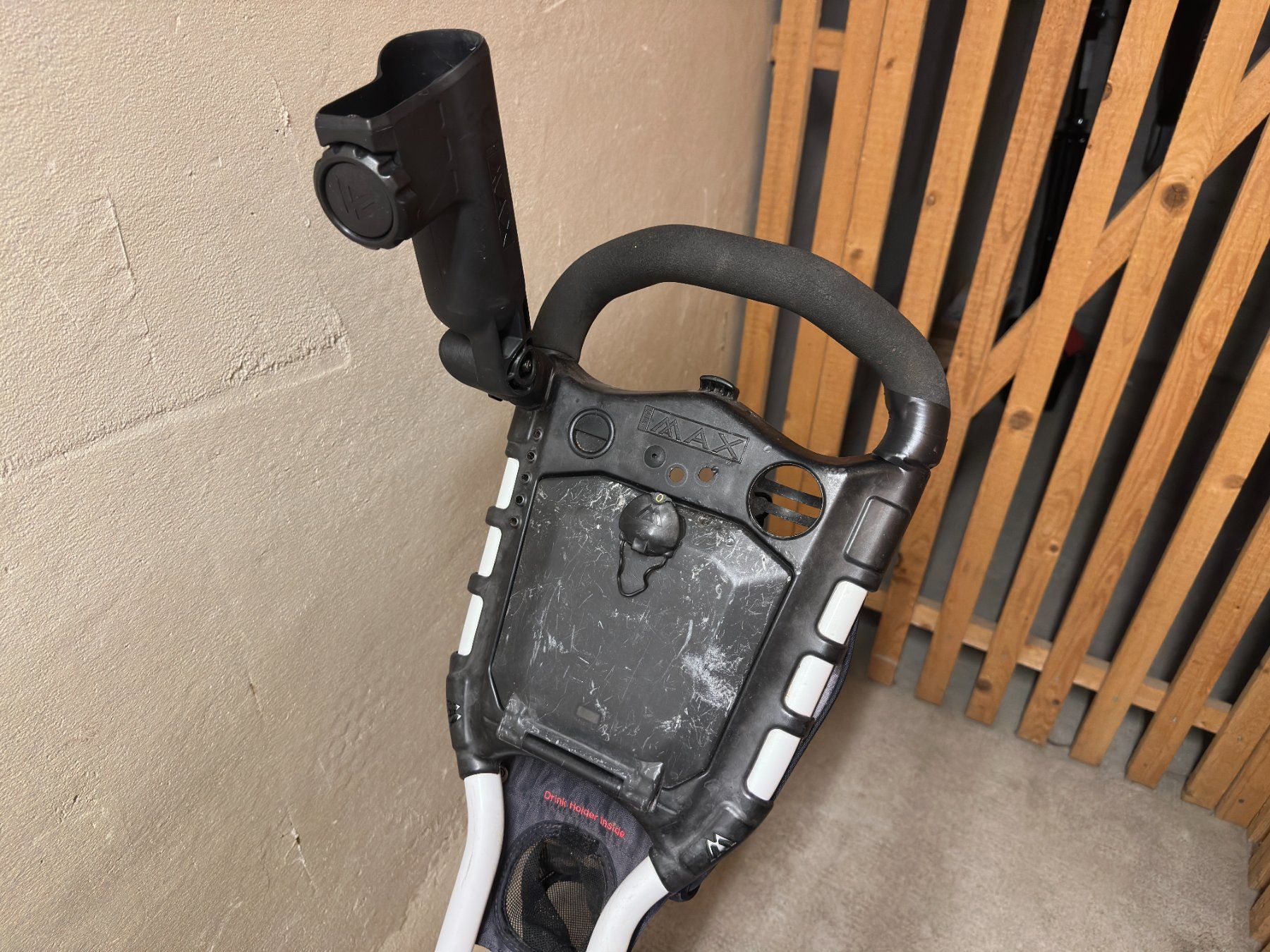 Big Max Trolley: Big Max Wheeler 4-wheel push/pull golf trolley – Usato da Lausanne venduto da brixton 6