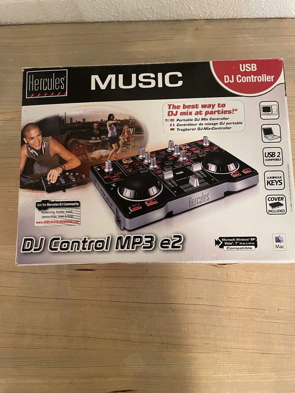 Hercules Console di mixaggio: DJ CONTROL MP3 e2 HERCULES – Usato da Glattfelden venduto da kika019 4