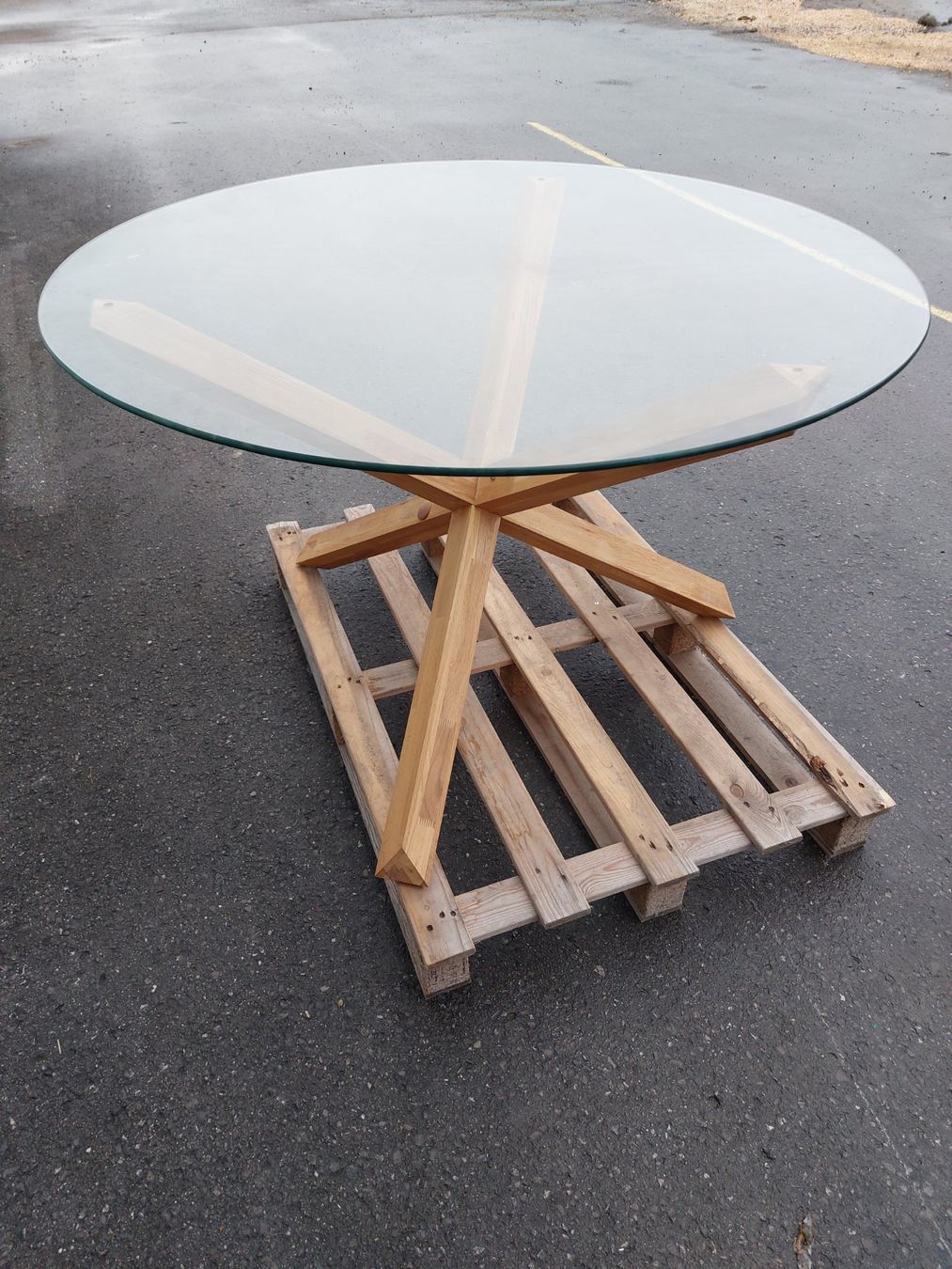 Tavoli: Wunderschöner stilvoller Esstisch rund 120cm – Usato da Heerbrugg venduto da Sonytime