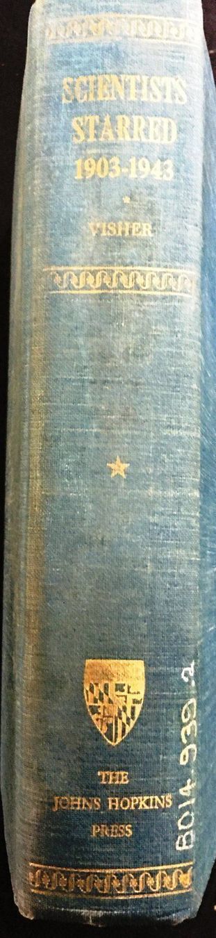 Libri: Scientists Starred, 1903-1943 – Usato da Oftringen venduto da Vucki 1