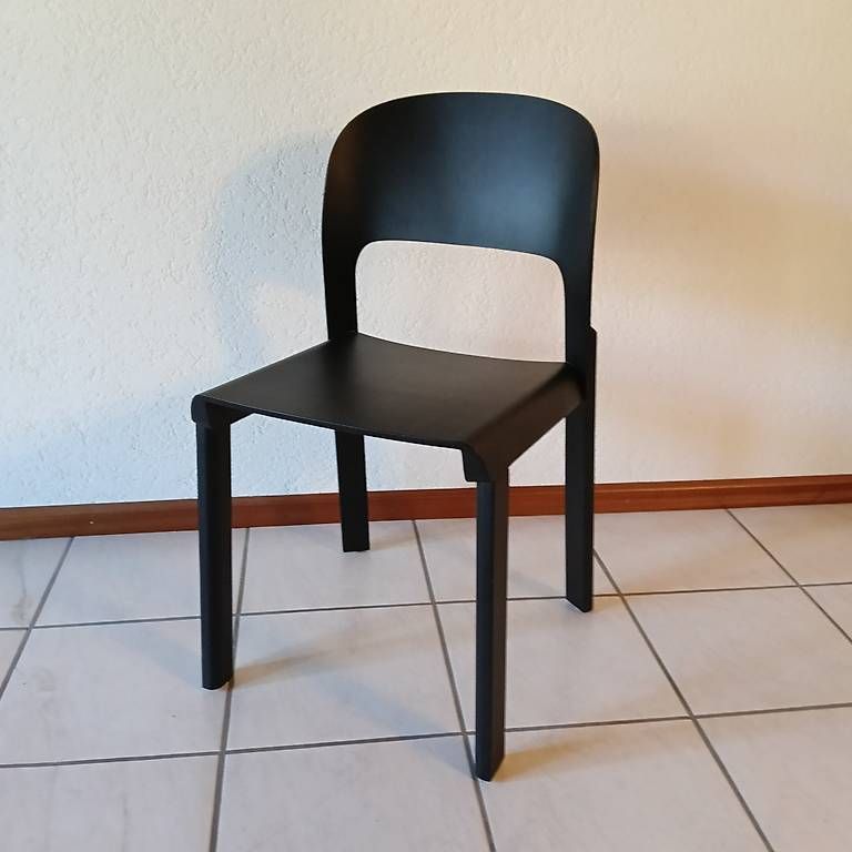 Tische: Table à rallonge noyer massif + set 6 chaises hêtre laqué – Gebraucht aus Sierre von ser_xl7g 3