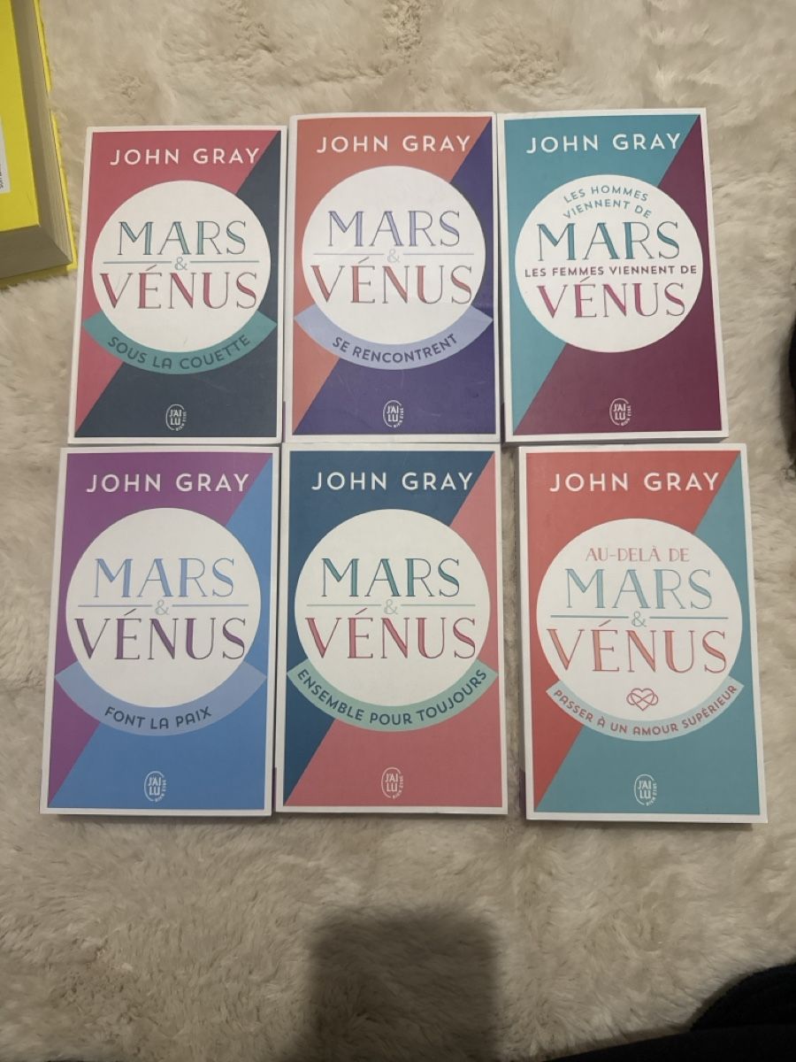 Libri: Livres Mars et Vénus – Nuovo (secondo la descrizione) da Luins venduto da Rachelle19