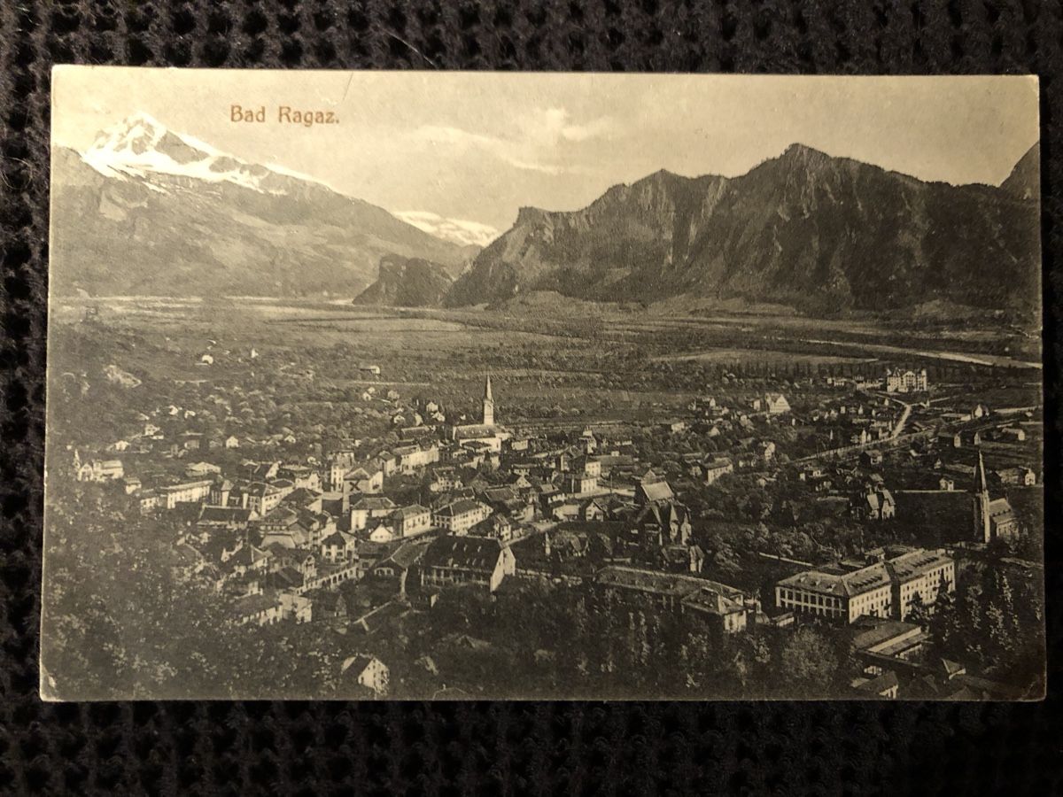 Cartoline postali: Ansichtskarte Bad Ragaz – Usato da Näfels venduto da fritzjk