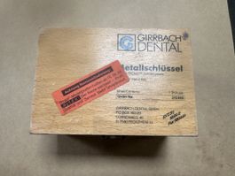 Girrbach Dental BiCAST Justiersystem mit Metallschluessel!