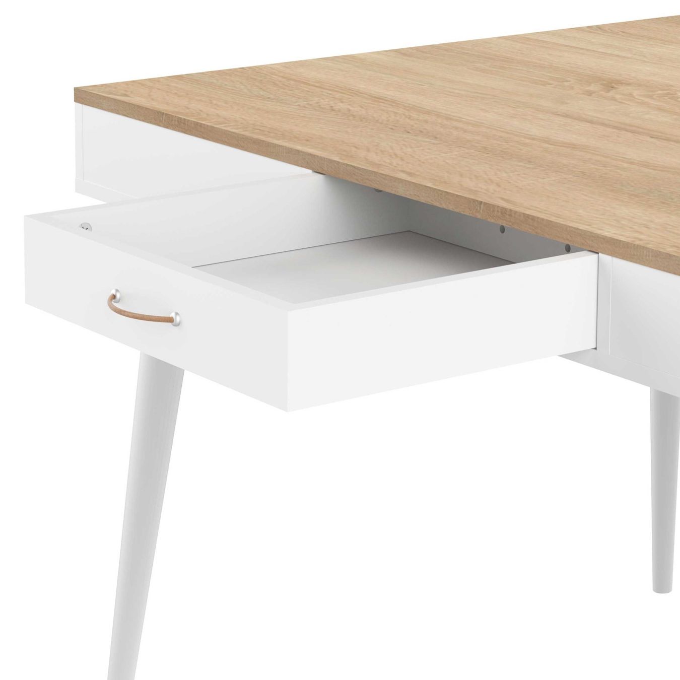 Pfister Scrivanie: Schreibtisch Horizon 134 cm - Eiche/Weiss – Usato da Dietikon venduto da and_bv5y 3