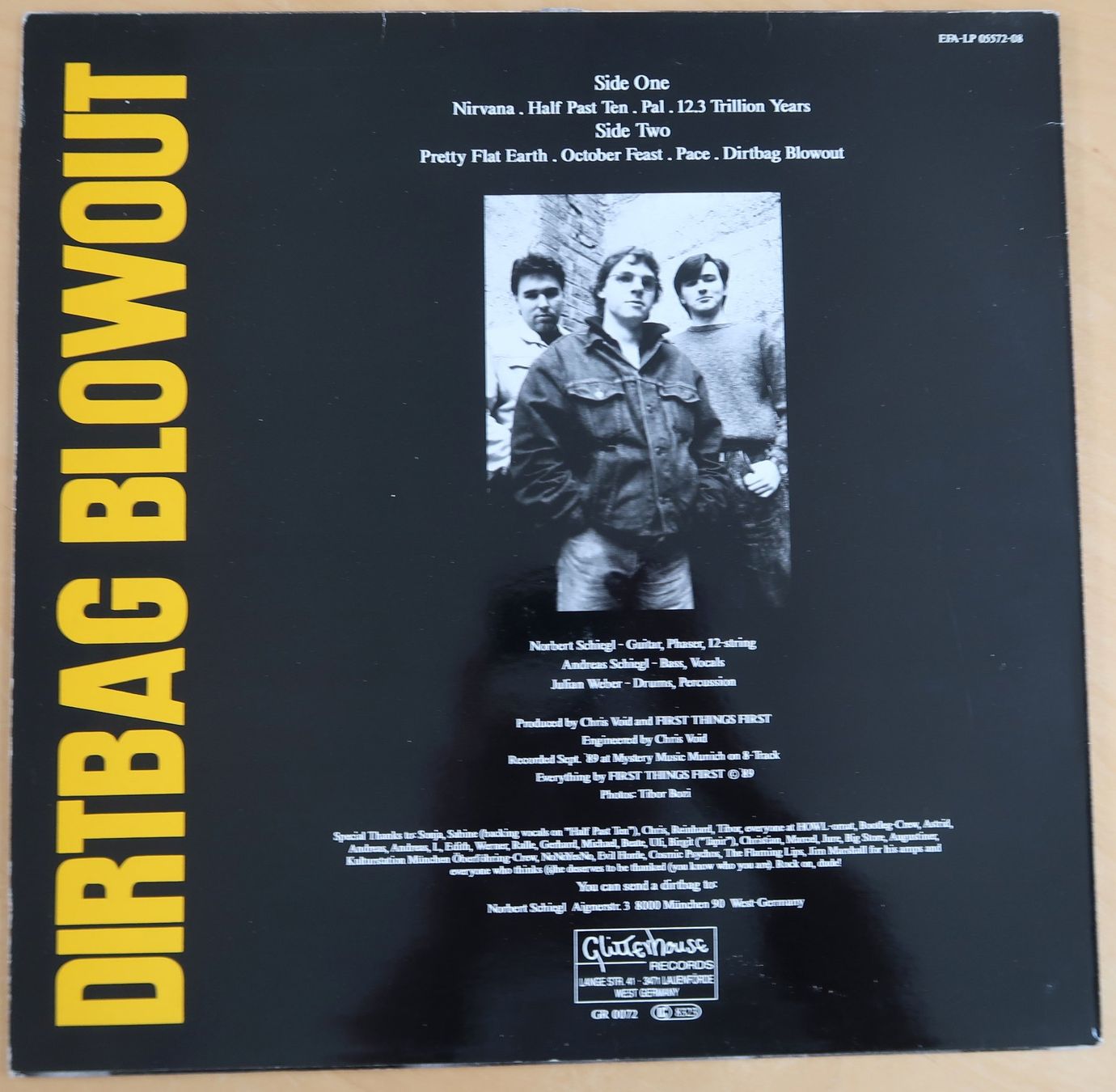 Schallplatten: FIRST THINGS FIRST - DIRTBAG BLOWOUT (LP ) – Gebraucht aus Hedingen von Studers 1