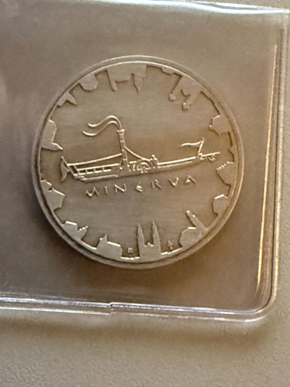 Tutti le monete: Silbermünze Minerva 1985 / Silber – Usato da Arch venduto da seil819