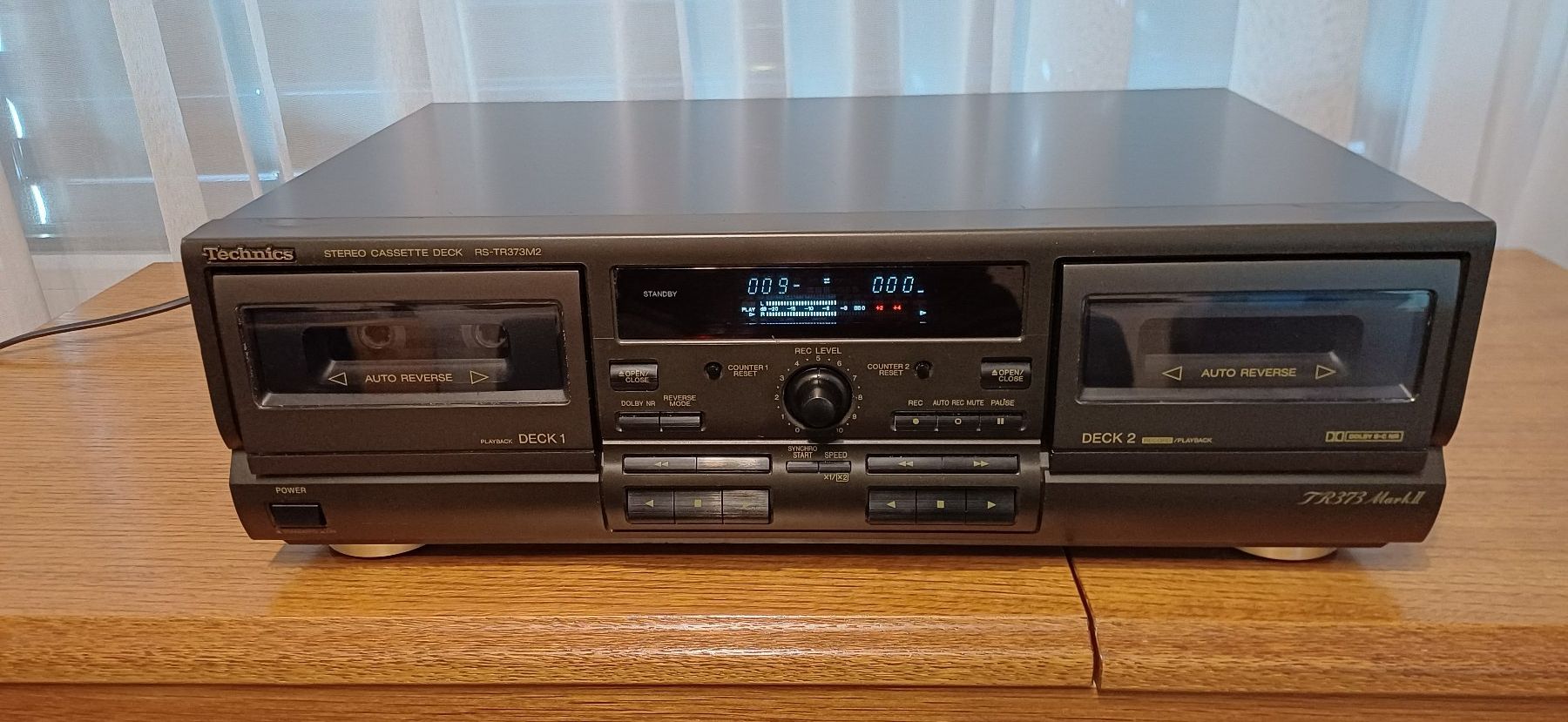 Technics Registratori: Technics RS-TR 373 MK2 Doppel-Kassettendeck – Usato da Siebnen venduto da Amigo7