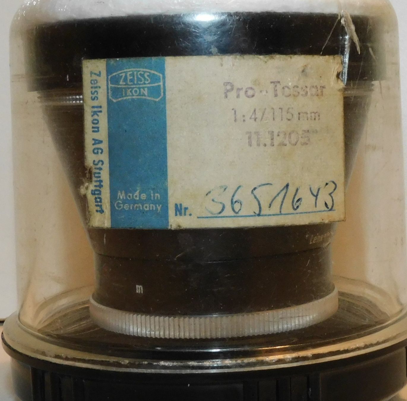 Zeiss Objektive: Objektiv Pro Tessar Zeiss Ikon – Gebraucht aus Sursee von 76