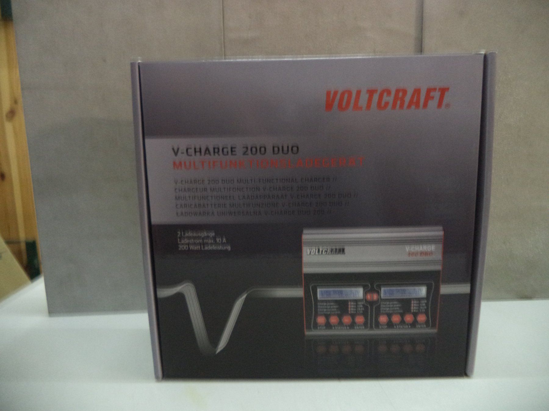 Voltcraft Caricabatterie: VOLTKRAFT V-Charge 200 Duo – Nuovo e nell'imballaggio originale da Rieden AG venduto da Wirth03 1
