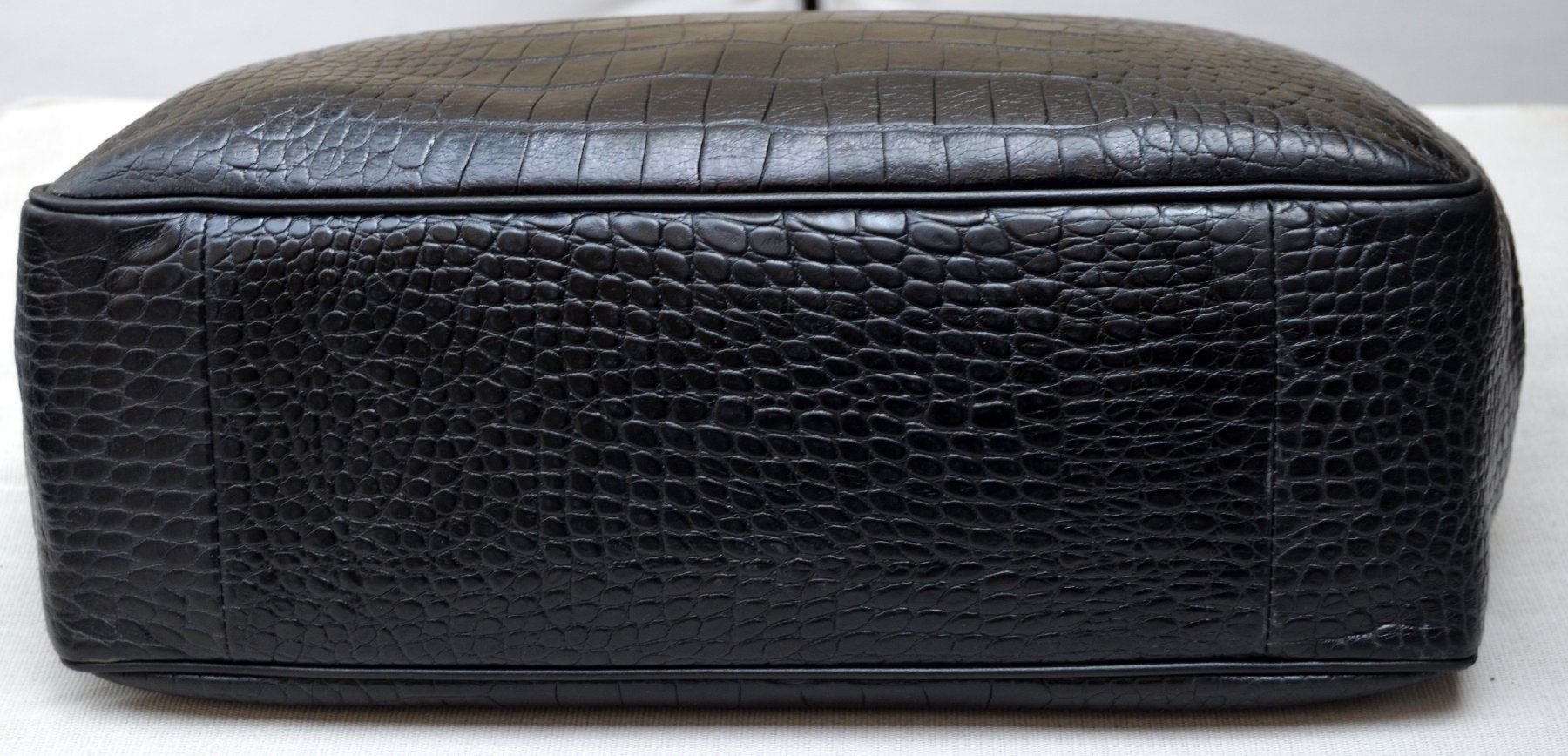 Longchamp Borse da donna: Longchamp Croco-Embossed Roseau Tasche / sac – Usato da Collonges venduto da Auganien 6