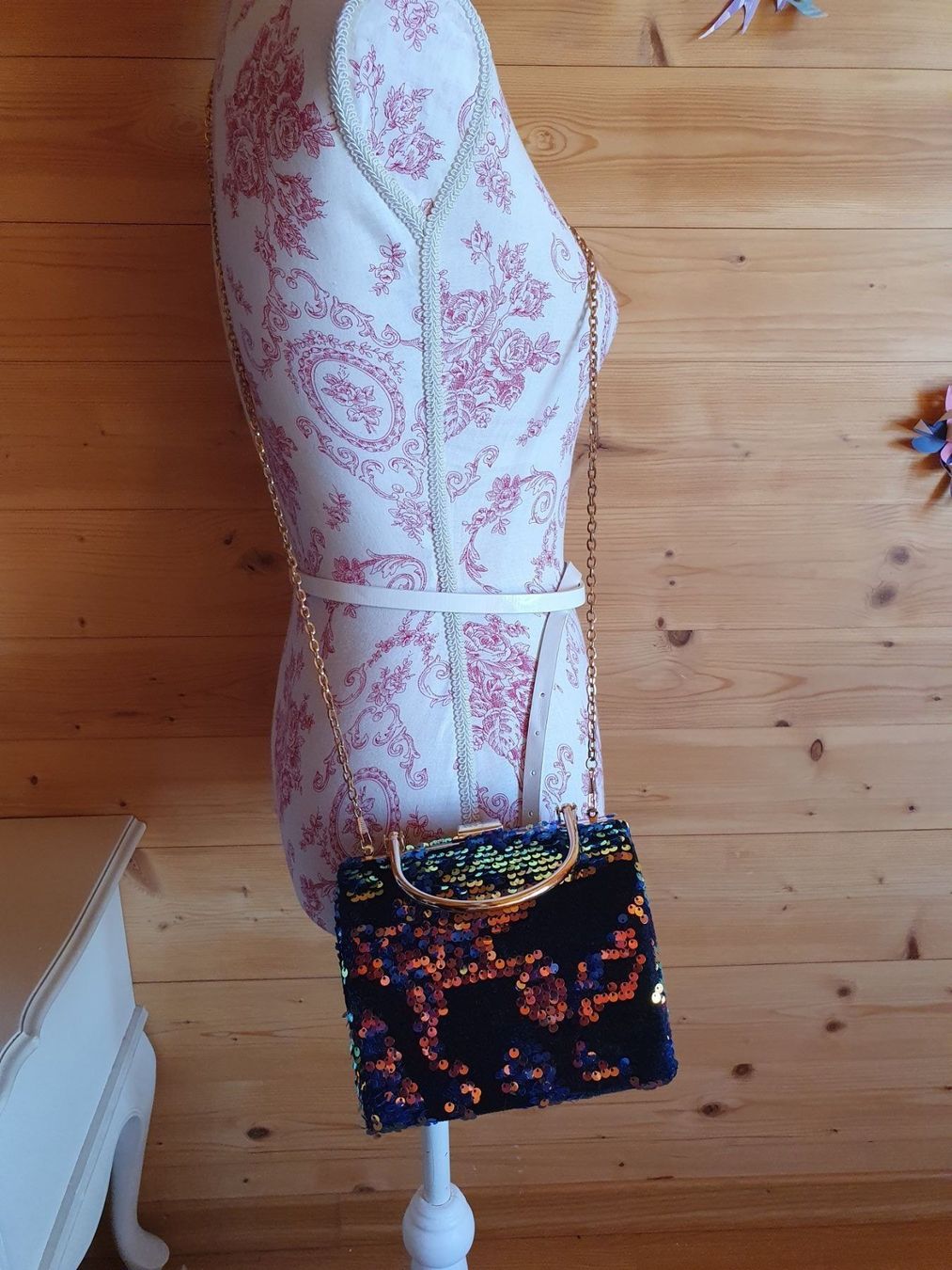 Borse da donna: Sac pochette - clutch à sequins – Nuovo (secondo la descrizione) da Corbeyrier venduto da Lalaland99 2