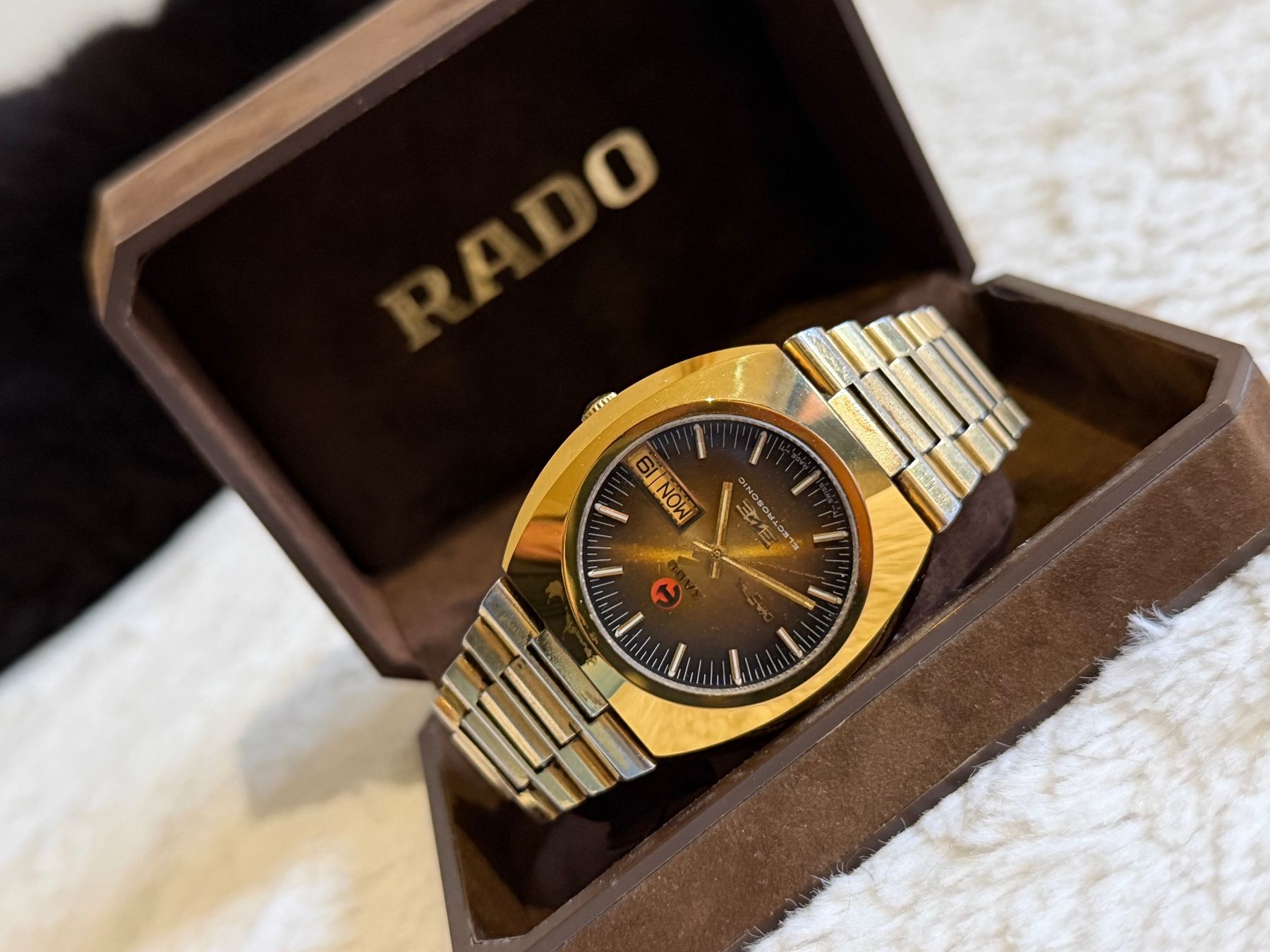 Rado Orologi: Rado Diastar Electrosonic Tag/Datum Vintage – Usato da Altnau venduto da SwissGoldTime