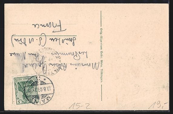 Cartoline postali: Echterdingen, Dei Unglücksstelle 1908,  – Usato da Berlin venduto da bartko-reher 1