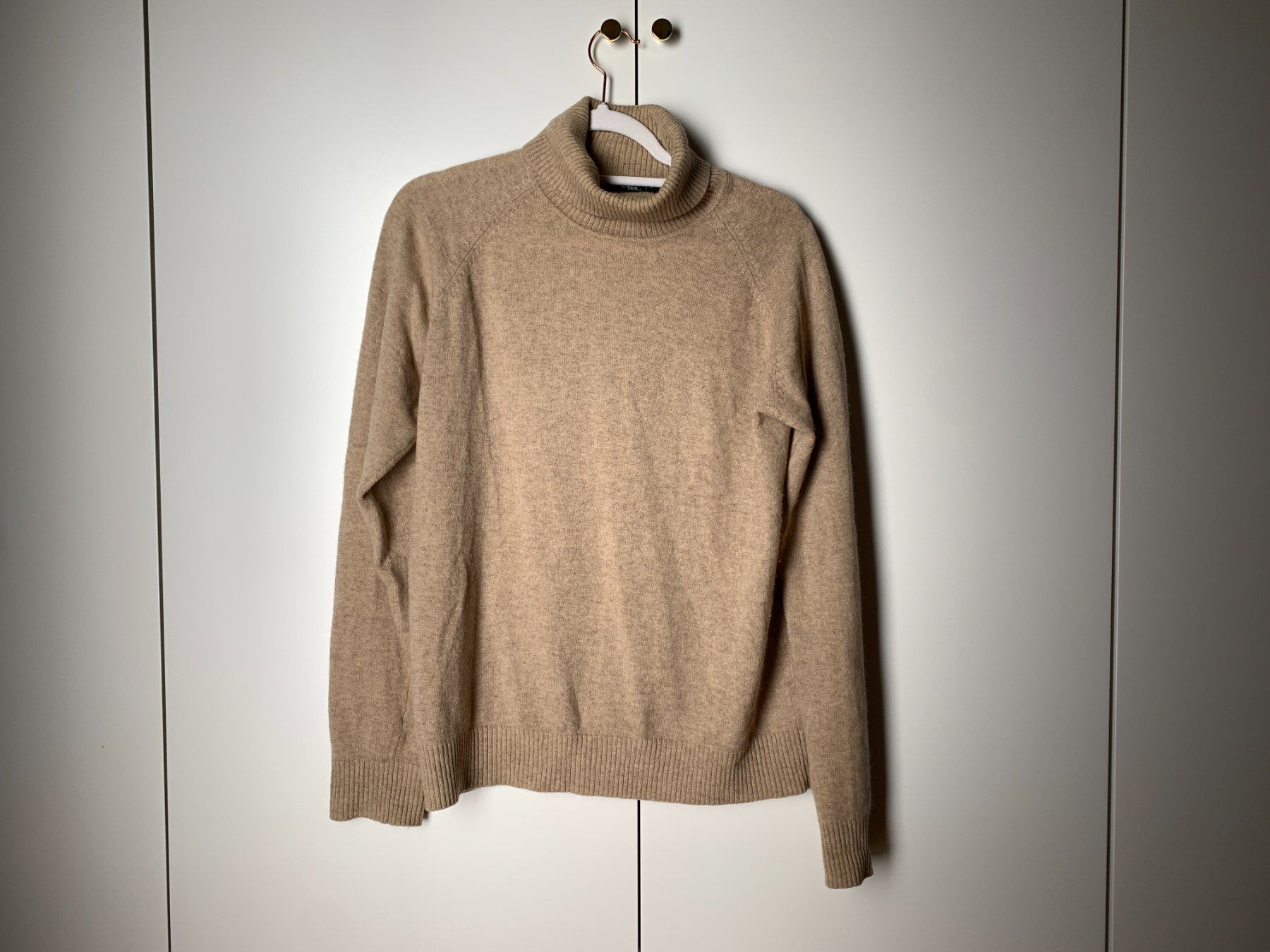 Maglioni & Felpe: Tex Rollkragenpullover 100% Kaschmir Camel Beige, L – Usato da Zürich venduto da lor_s6l8