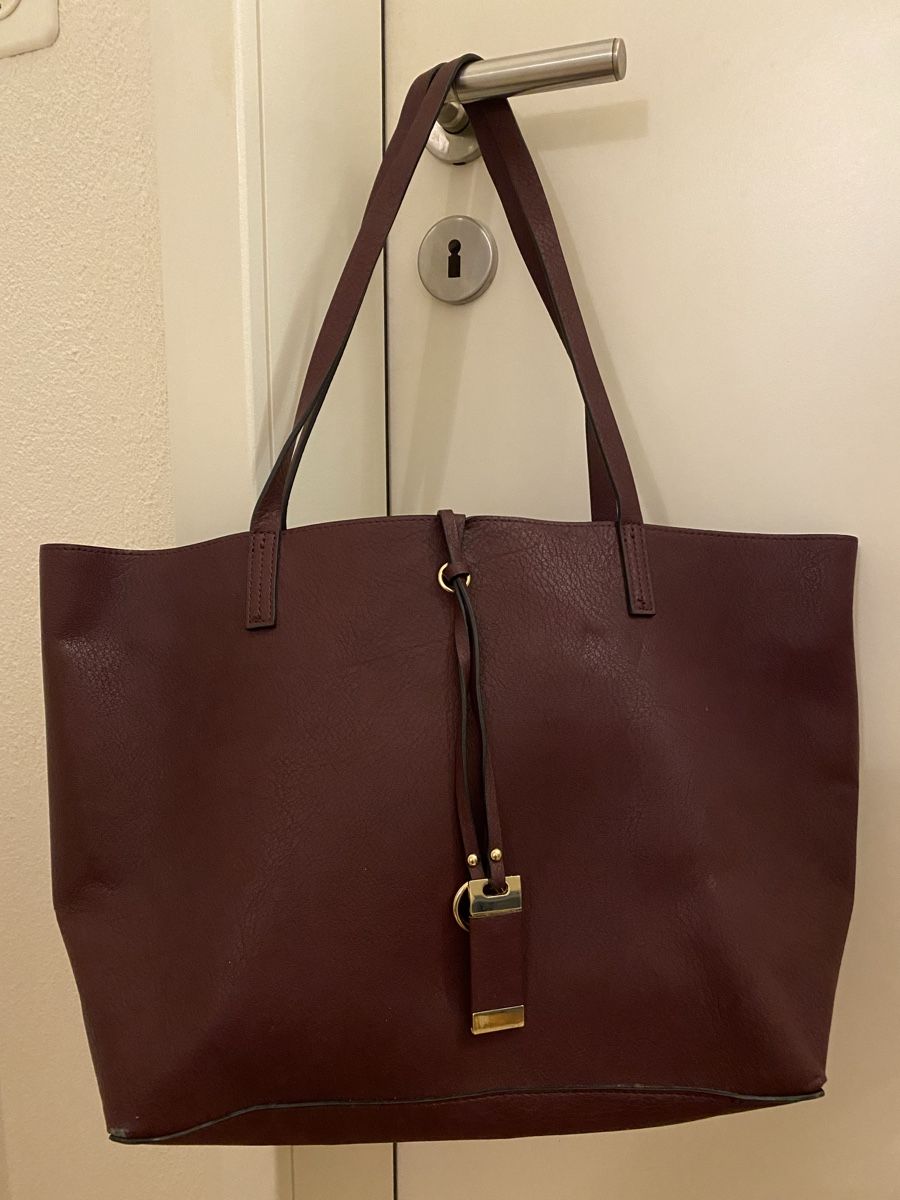 Anna Field Borse da donna: Anna Field Shopper/Handtasche, bordeaux – Usato da Bassersdorf venduto da jeh99