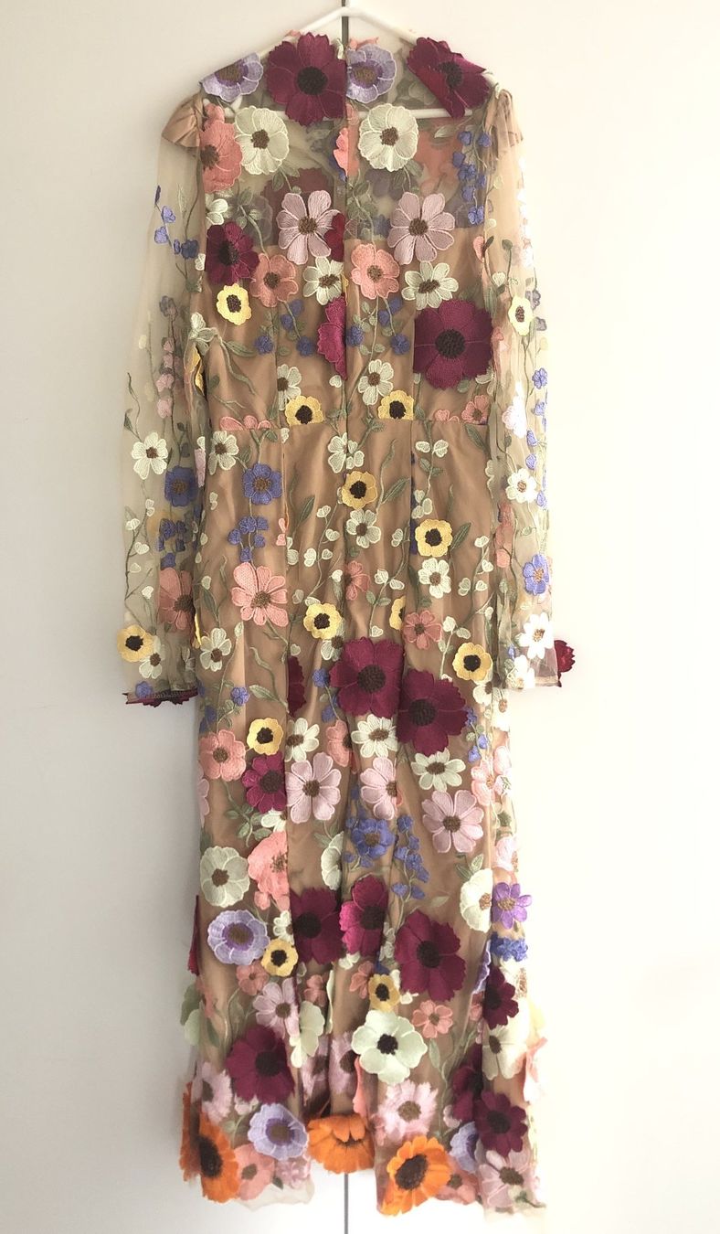Vestiti: Florales Midi Dress – Usato da Benken ZH venduto da Dulcinea90 5