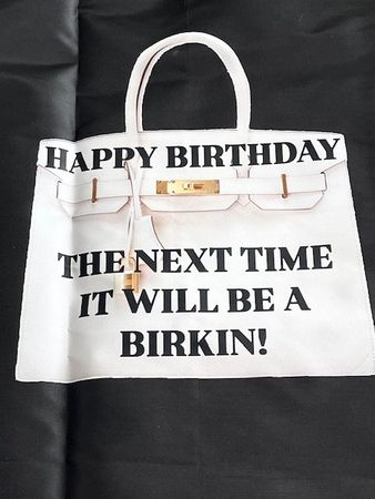 Falttasche 'HAPPY BIRTHDAY - THE NEXT TIME IT WILL BE A B..!