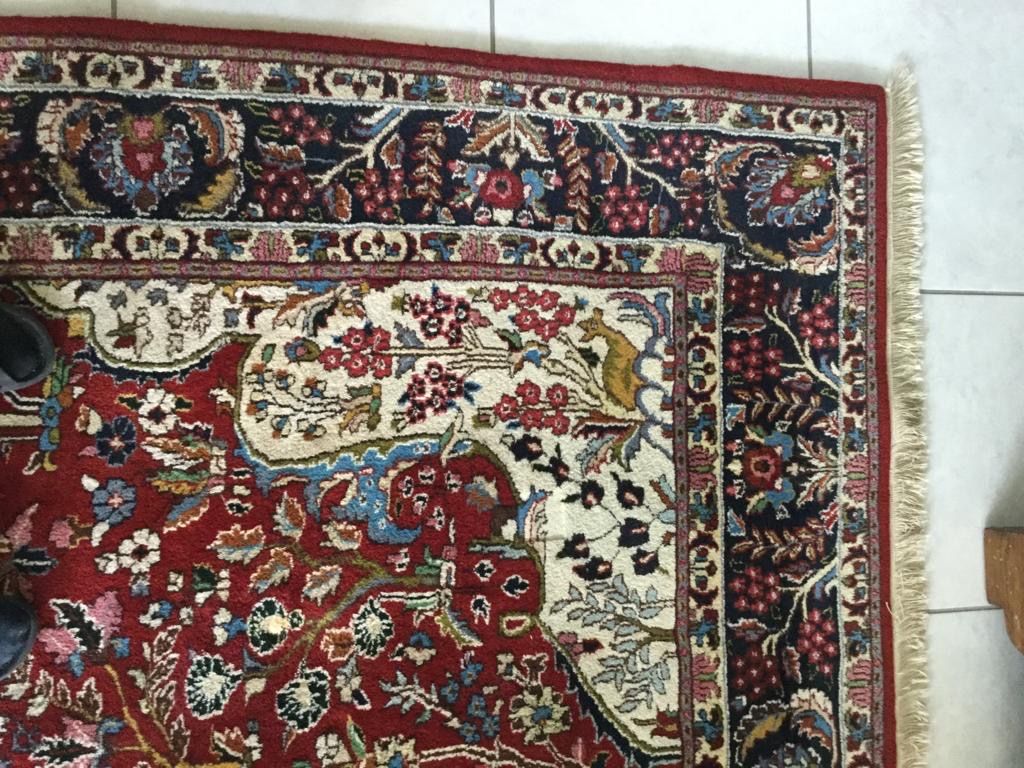 Tappeti: Roter Orientteppich, Indo-Mesched, Top Zustand! – Usato da Gurmels venduto da Orija 3