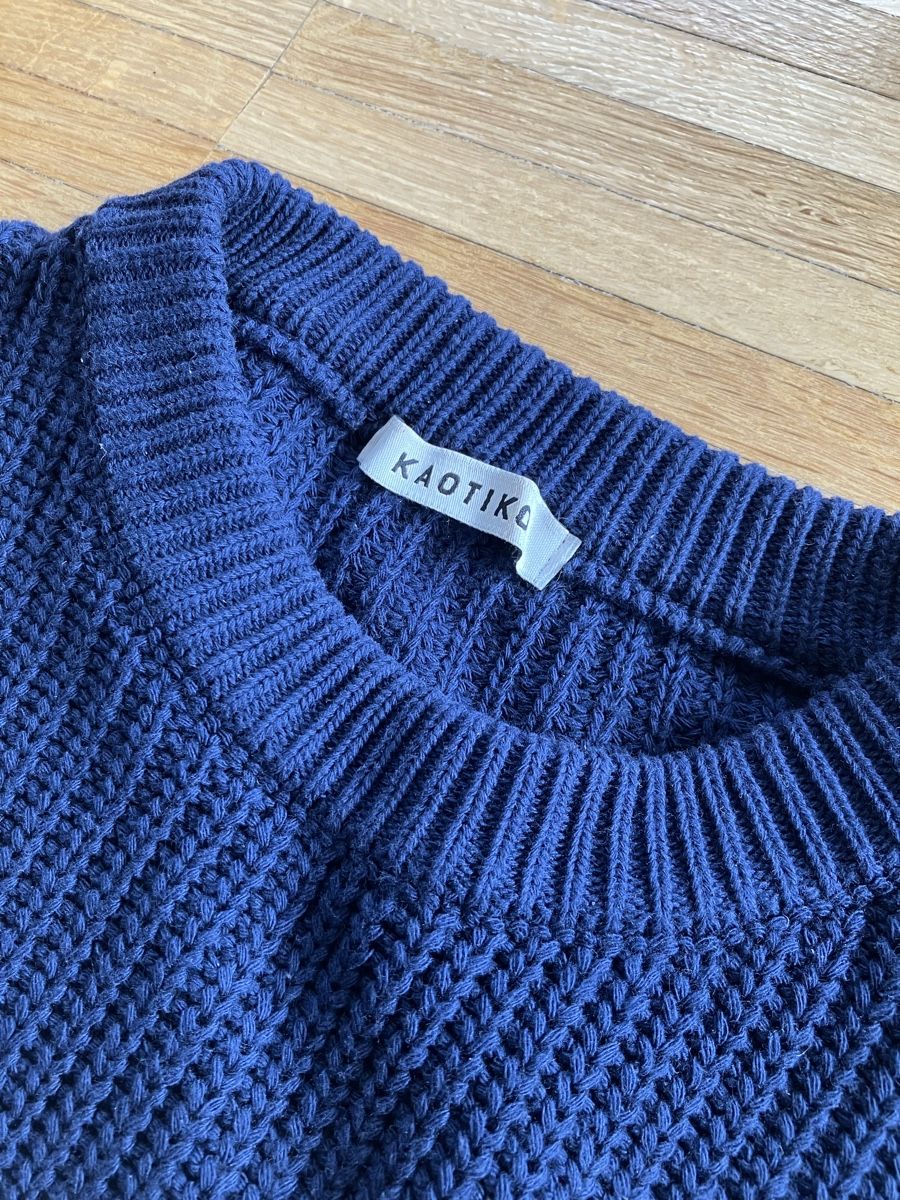 Maglioni & Felpe: Kuscheliger Kaotiko-Pullover gestreift Gr. S – Usato da Winterthur venduto da Streisel 1