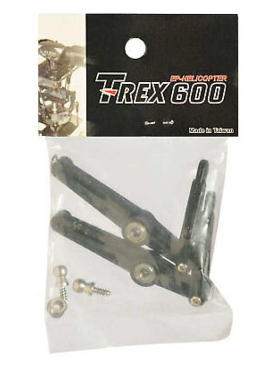 Set Aste Di Collegamento Align Trex 600 Pro - H60223 Originali - Foto 5