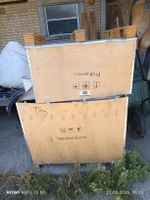 versandboxen inklusive Deckel aus Holz
