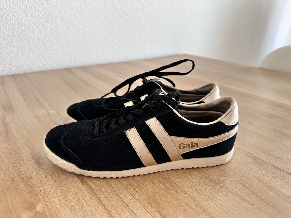 Scarpe da donna: Gola Sneaker Gr. 40 schwarz/gold – Usato da Watt venduto da mosi72