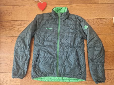 Mammut Daunenjacke Wendbar grün Gr M wie neu