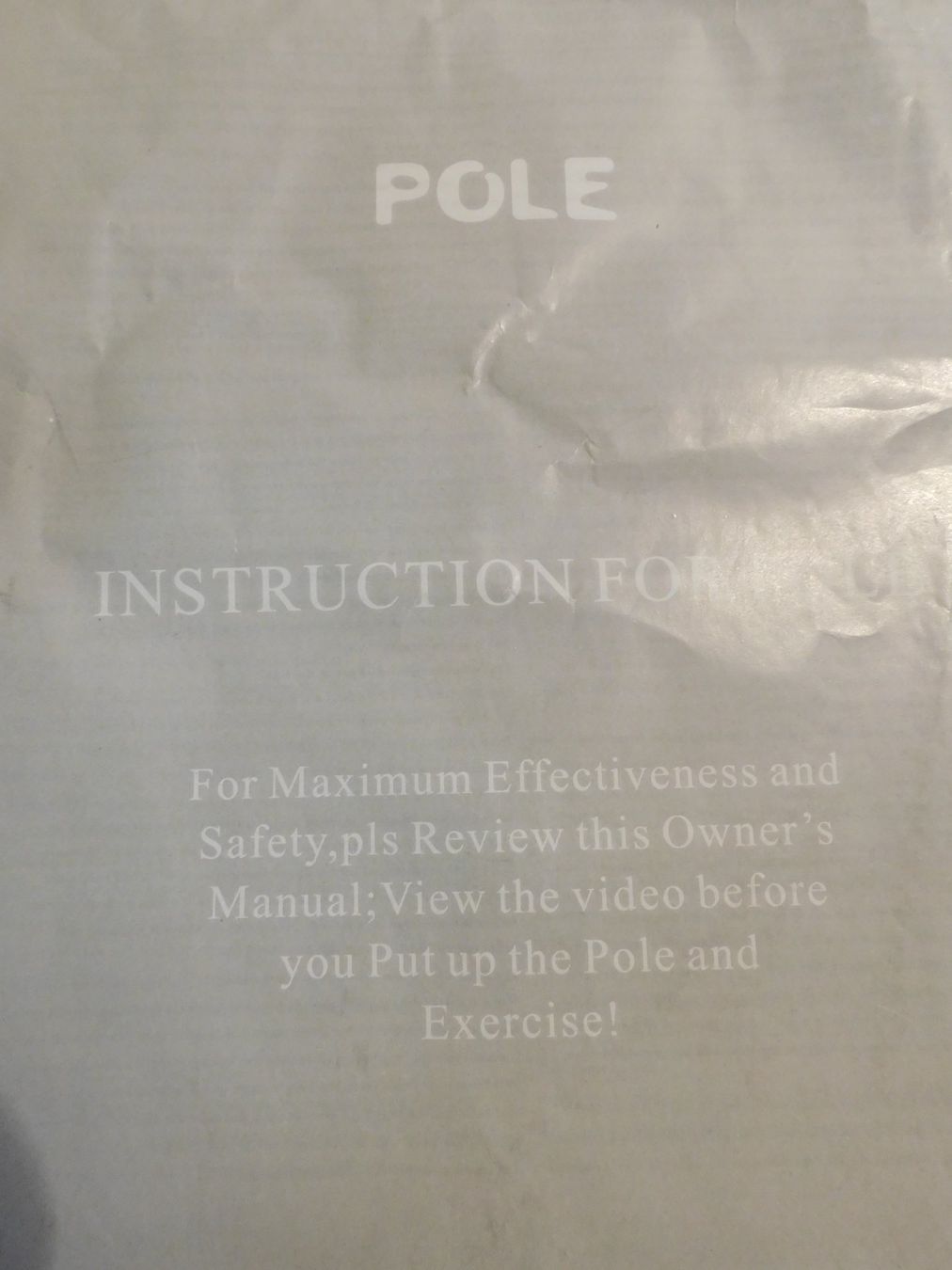 Hometrainer: Pole Dance - Pole Stange Pole Height Calculator – Usato da Sursee venduto da 76 1