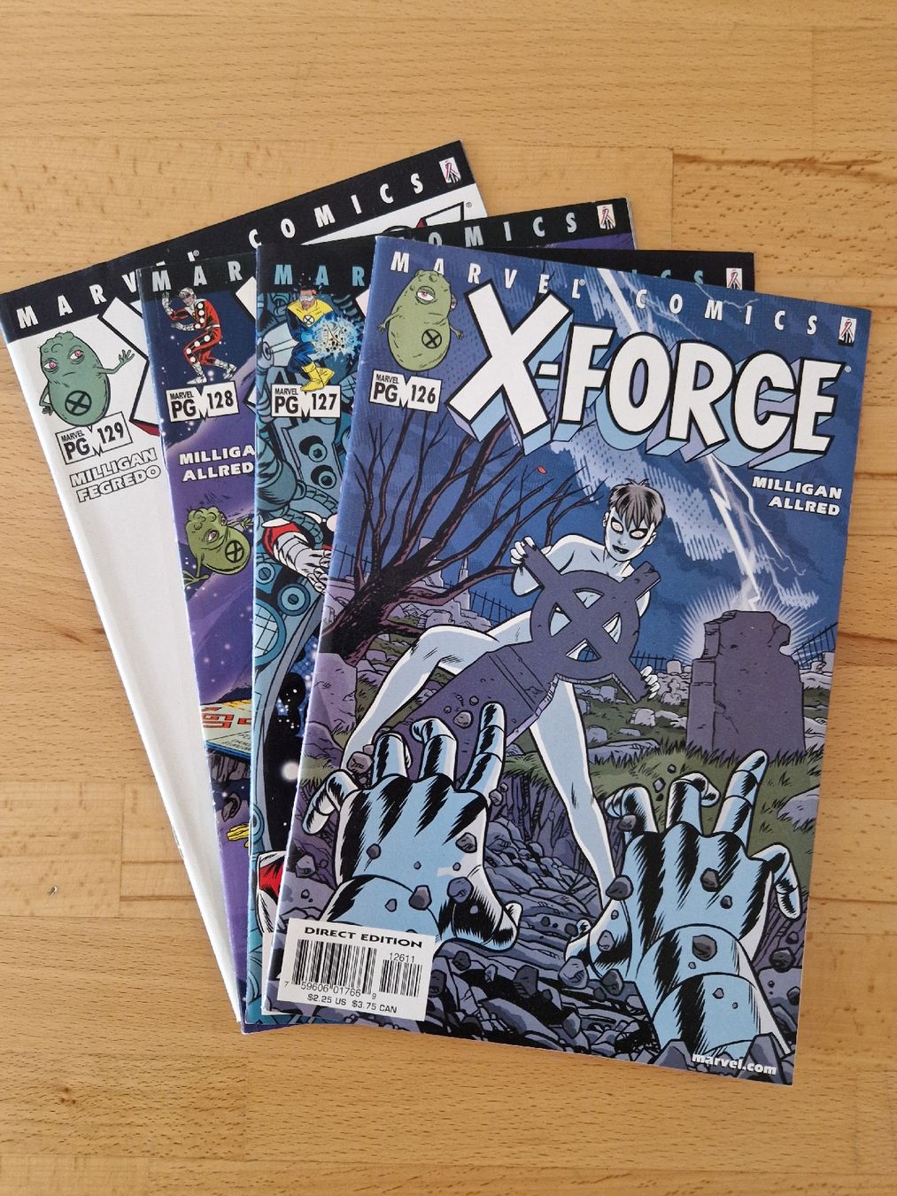 Fumetti: X-Force #126-129 – Usato da Biel/Bienne venduto da collector_comics