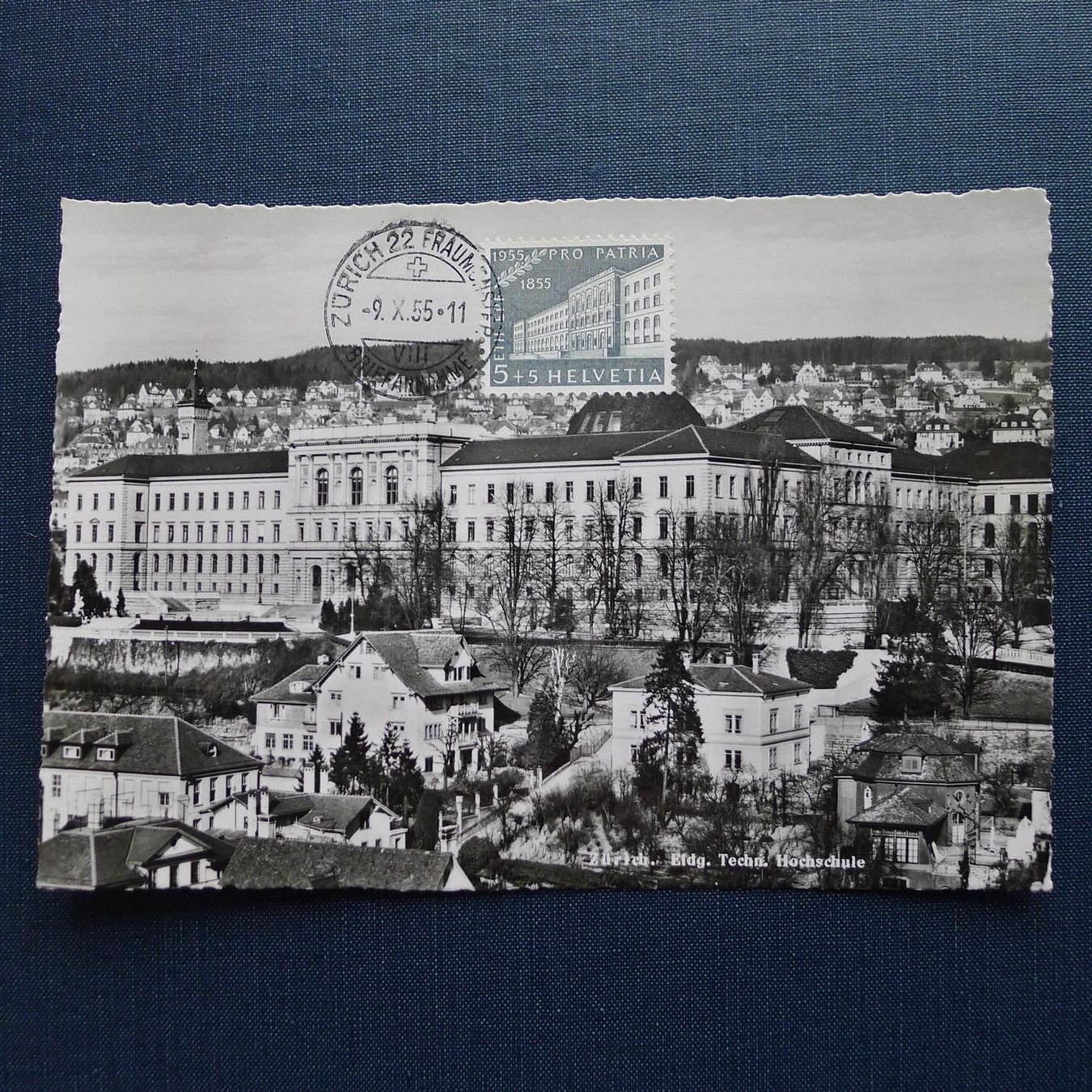 Alle Briefmarken: B71 Maximumkarte ETH, Hochschule Zürich – Gebraucht aus Ebikon von SilvioFreund
