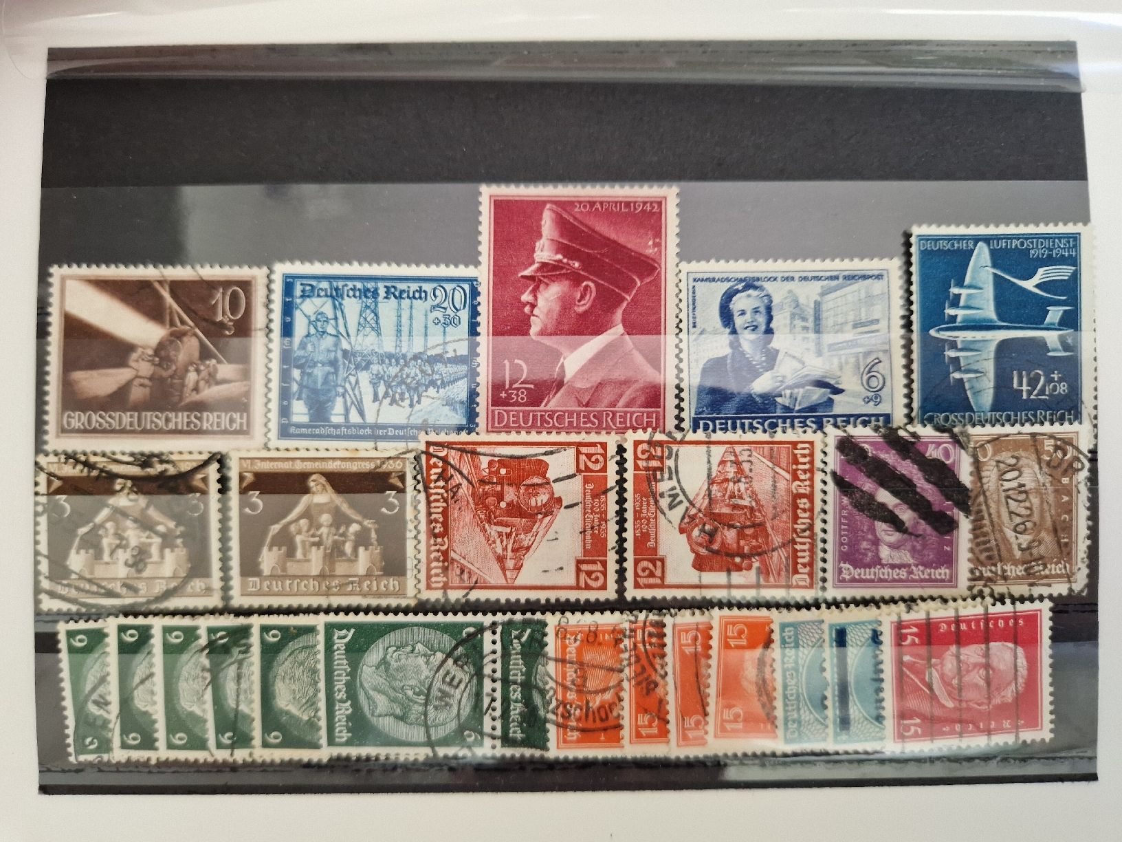 Tutti i francobolli: Deutsches Reich Briefmarken – Usato da St. Gallen venduto da Enrico_SG