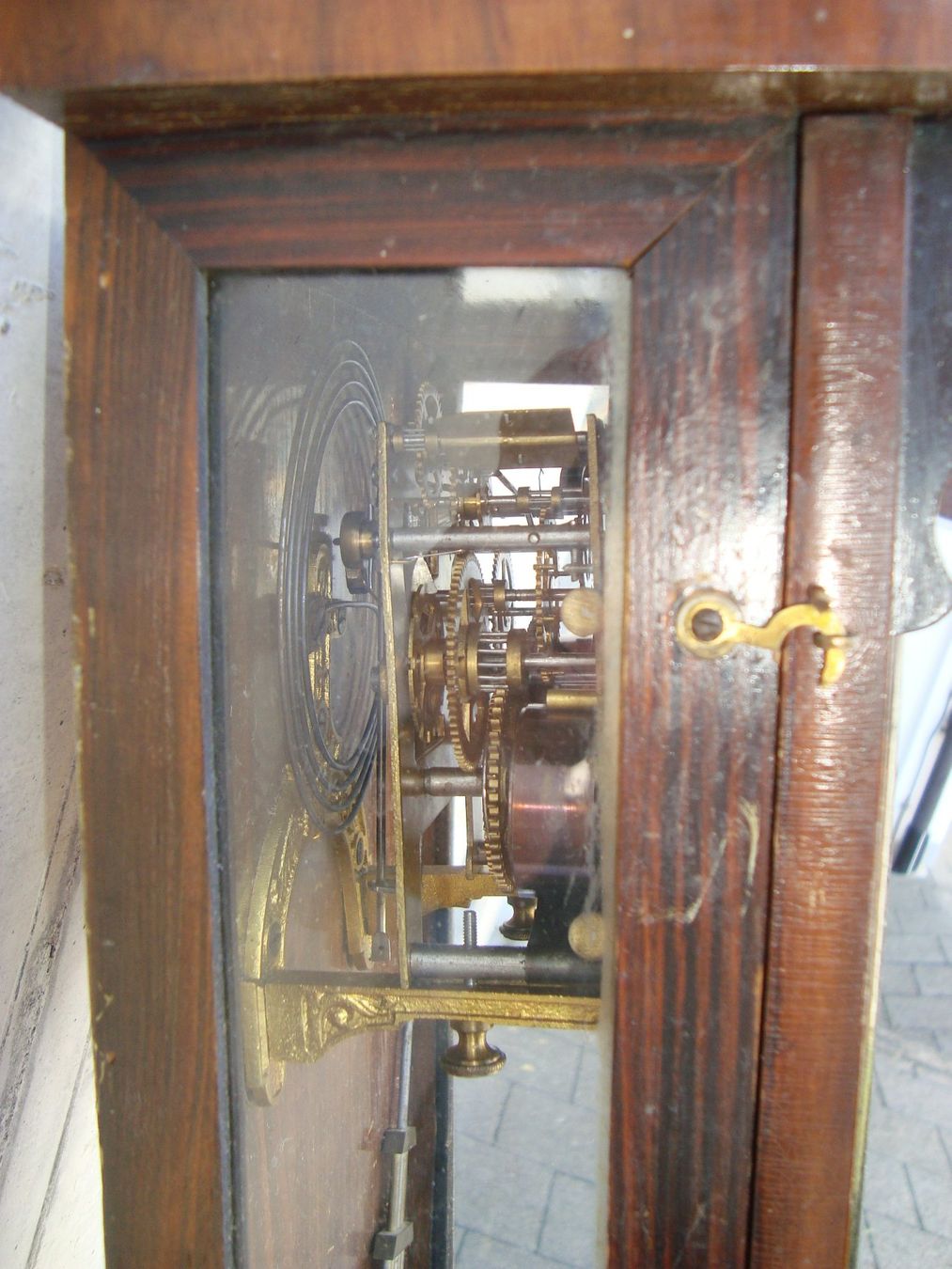 Pendules & Horloges murales: antiker Wand Regulator, Nussbaumholz – Défectueux à Oberdorf NW par Lufao 6