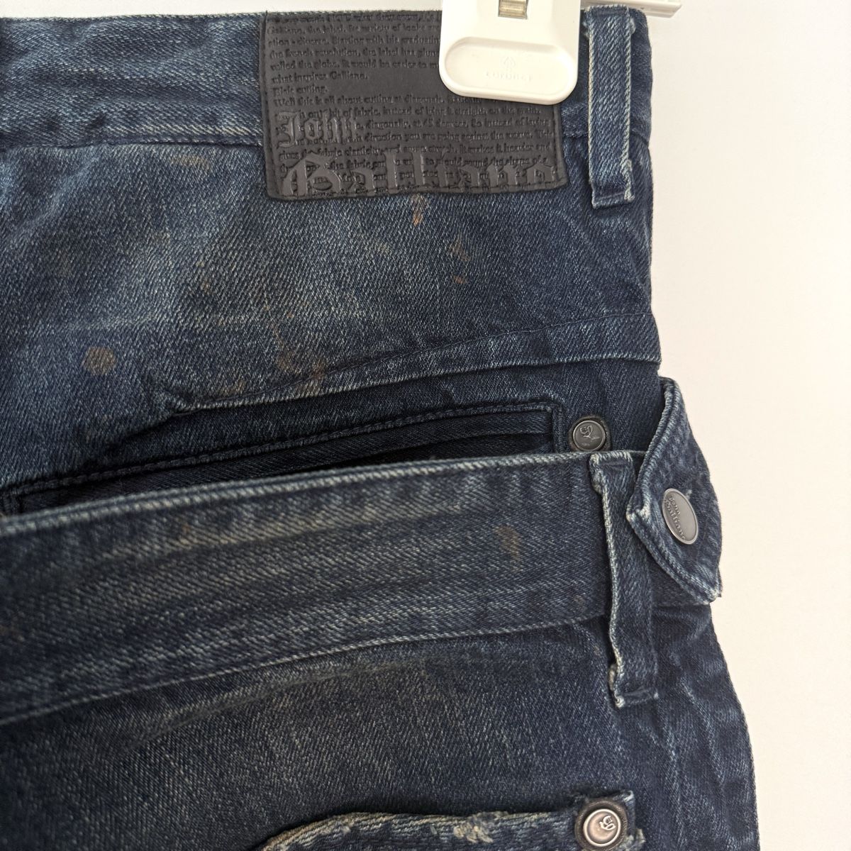 John Galliano Jeans: JOHN GALLIANO Archive Jeans – Nuovo (secondo la descrizione) da Emmen venduto da Avviivva_Com2023 7