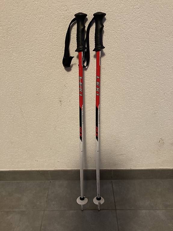 Leki Skistöcke: Bâtons de ski enfants Leki, 80cm – Gebraucht aus Les Breuleux von Yfridolin