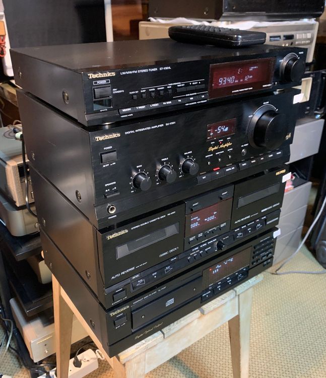 Hochwertige midi-Technics Hi-Fi Stereoanlage 36cm ohne Boxen (Gebraucht ...