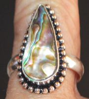 Ring L-3740 – Abalone - Innendurchmesser 18 mm