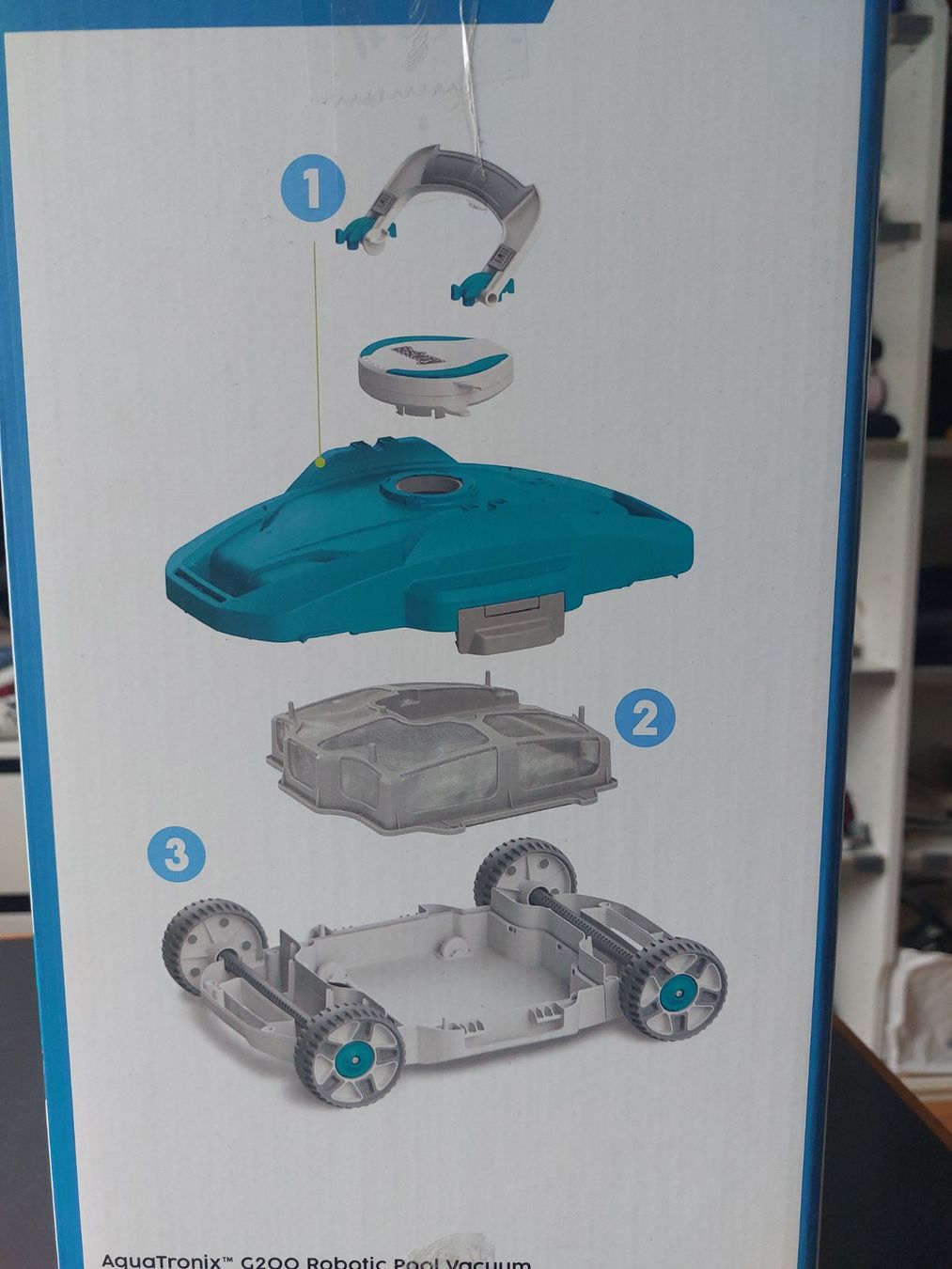 Bestway Schwimmbad-Zubehör: Poolroboter Akkubetrieb – Neu und originalverpackt aus Näfels von rot_c2zr 1