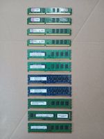 22GB DDR3 RAM Bundle (1x4GB + 9x2GB) Kingston/Samsung/Nanya